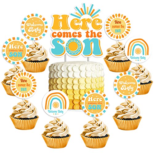 „Here Comes The Son“-Babyparty-Dekorationen von Kreatwow