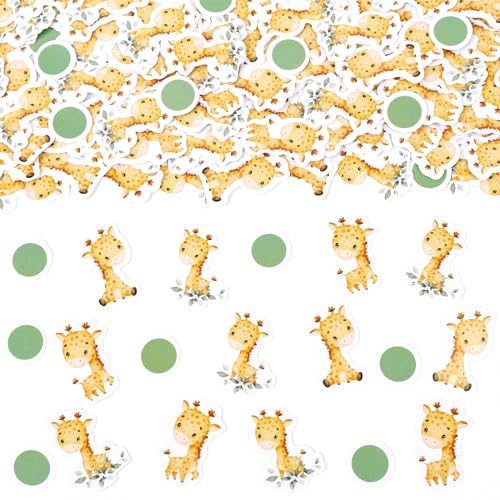 Kreatwow Giraffen-Konfetti: 200 Stck Safari-Tier-Party Dekoration in Regenbogenfarben fr Babyparty, Dschungel-Mottoparty & mehr Kreatwow Giraffen-Konfetti: 200 Stck Safari-Tier-Party Dekoration in Regenbogenfarben fr Babyparty, Dschungel-Mottoparty & mehr von Kreatwow