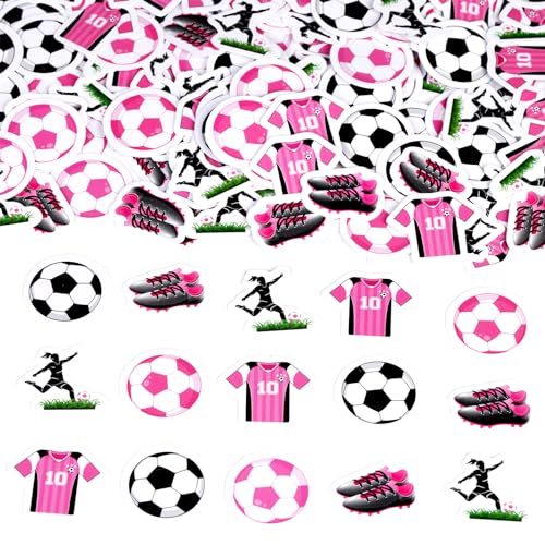 Kreatwow Fußball Party Dekorationen für Mädchen 200pcs Fußball Konfetti Fußball-Thema Geburtstag Party Favors Pink Soccer Party Supplies Fußball Tischstreuung Papier Sport Geburtstag Party Kreatwow Fußball Party Dekorationen für Mädchen 200pcs Fußball Konfetti Fußball-Thema Geburtstag Party Favors Pink Soccer Party Supplies Fußball Tischstreuung Papier Sport Geburtstag Party von Kreatwow
