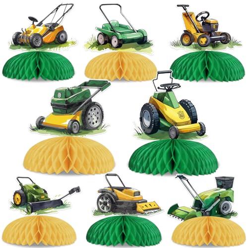 Kreatwow Rasenmäher Party Dekorationen 8pcs Rasenmäher Wabe Tafelaufsatz Traktor Party Dekorationen Grün Gelb Traktor Table Topper Dekorationen Bauernhof Rasenmäher Geburtstag Dekor für 1. 2. Kreatwow Rasenmäher Party Dekorationen 8pcs Rasenmäher Wabe Tafelaufsatz Traktor Party Dekorationen Grün Gelb Traktor Table Topper Dekorationen Bauernhof Rasenmäher Geburtstag Dekor für 1. 2. von Kreatwow