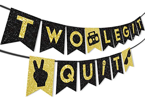Kreatwow Zwei Legit Banner für 2. Geburtstagsfeier Dekorationen und Zubehör oder Baby-Dusche zu beenden Kreatwow Zwei Legit Banner für 2. Geburtstagsfeier Dekorationen und Zubehör oder Baby-Dusche zu beenden von Kreatwow