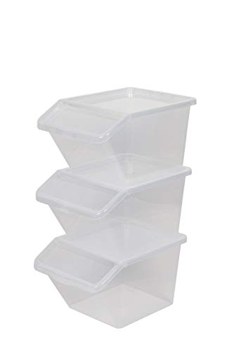 Kreher 3 x Aufbewahrungsbox, Sortierbox aus Kunststoff in Transparent. Mit ca. 40 Liter Volumen pro Box. Stapelbar. Maße BxTxH in cm ca.: 39,4 x 59,7 x 31,2 cm Kreher 3 x Aufbewahrungsbox, Sortierbox aus Kunststoff in Transparent. Mit ca. 40 Liter Volumen pro Box. Stapelbar. Maße BxTxH in cm ca.: 39,4 x 59,7 x 31,2 cm von Kreher