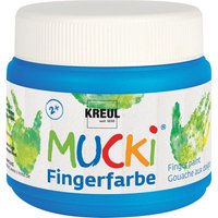 MUCKI Fingerfarbe, 150 ml - Blau von Blau