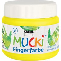 MUCKI Fingerfarbe, 150 ml - Gelb MUCKI Fingerfarbe, 150 ml - Gelb von Gelb