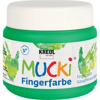 MUCKI Fingerfarbe, 150 ml - Grün von Grün