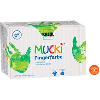 MUCKI Fingerfarbe, 6er-Set, à 150 ml von Multi