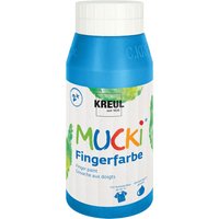 MUCKI Fingerfarbe, 750 ml - Blau von Blau