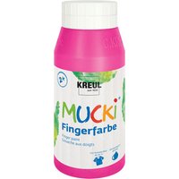 MUCKI Fingerfarbe, 750 ml - Pink von Pink