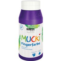 MUCKI Fingerfarbe, 750 ml - Violett von Violett
