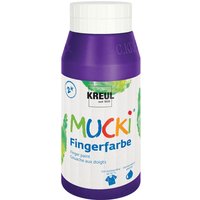 MUCKI Fingerfarbe, 750 ml - Violett von Kreul Kinder