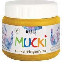 MUCKI Funkel-Fingerfarbe - Goldschatz von Gold