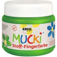 MUCKI Stoff-Fingerfarbe, 150 ml - Grün von Grün