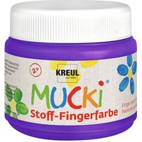 MUCKI Stoff-Fingerfarbe, 150 ml - Violett von Violett