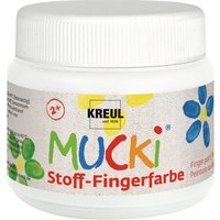 MUCKI Stoff-Fingerfarbe, 150 ml - Weiß von Weiß