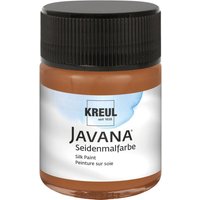 KREUL Javana Seidenmalfarbe, 50 ml - Braun von Kreul