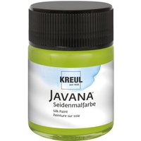KREUL Javana Seidenmalfarbe, 50 ml - Maigrün von Grün