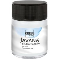 KREUL Javana Seidenmalfarbe, 50 ml - Mischweiß von Weiß
