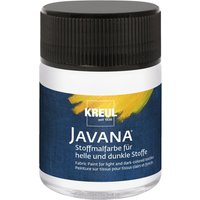 KREUL Javana Stoffmalfarbe, 50 ml - Weiß von Weiß