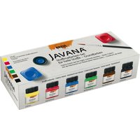 KREUL Javana Stoffmalfarben-Set für helle Stoffe "Grundfarben" von Multi