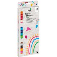 KREUL Textil Marker medium "Junior", 18er-Set KREUL Textil Marker medium "Junior", 18er-Set von Kreul Kreative