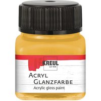 KREUL Acryl Glanzfarbe, 20 ml, Metallic - Gold von Gold