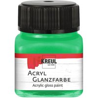 KREUL Acryl Glanzfarbe, 20 ml - Grün von Grün