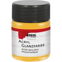 KREUL Acryl Glanzfarbe, 50 ml, metallic - Gold von Gold
