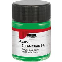 KREUL Acryl Glanzfarbe, 50 ml - Grün von Kreul Kreative