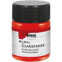 KREUL Acryl Glanzfarbe, 50 ml - Rot von Kreul Kreative