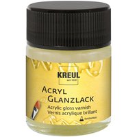 KREUL Acryl Glanzlack, 50 ml von Durchsichtig