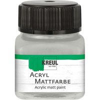KREUL Acryl Mattfarbe, 20 ml, Metallic - Silber von Kreul Kreative
