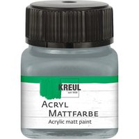 KREUL Acryl Mattfarbe, 20 ml - Blaugrau von Blau