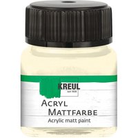KREUL Acryl Mattfarbe, 20 ml - Elfenbein von Elfenbein