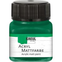 KREUL Acryl Mattfarbe, 20 ml - Grün von Grün