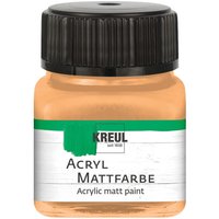 KREUL Acryl Mattfarbe, 20 ml - Make Up von Beige