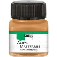 KREUL Acryl Mattfarbe, 20 ml - Ocker von Kreul Kreative