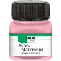 KREUL Acryl Mattfarbe, 20 ml - Pastell-Rosa von Pink