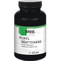 KREUL Acryl Mattfarbe, 275 ml - Schwarz von Schwarz