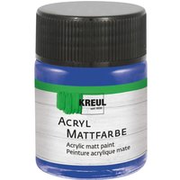 KREUL Acryl Mattfarbe, 50 ml - Blau von Blau