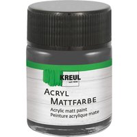 KREUL Acryl Mattfarbe, 50 ml - Graphitgrau von Grau