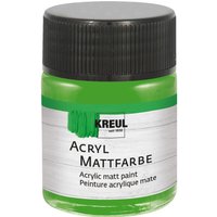 KREUL Acryl Mattfarbe, 50 ml - Hellgrün von Grün