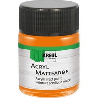 KREUL Acryl Mattfarbe, 50 ml - Orange von Orange