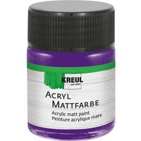 KREUL Acryl Mattfarbe, 50 ml - Violett von Violett