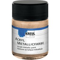 KREUL Acryl Metallicfarbe, 50 ml - Champagner von Elfenbein