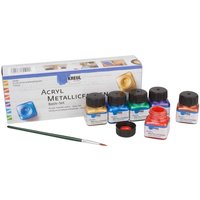 KREUL Acryl Metallicfarben Creativ-Set von Multi