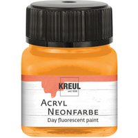 KREUL Acryl Neonfarbe, 20 ml - Neon-Orange von Orange