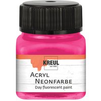 KREUL Acryl Neonfarbe, 20 ml - Neon-Pink von Pink