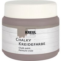 KREUL Chalky Kreidefarbe, 150 ml - Mild-Mocca von Braun