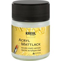 KREUL Klarlack, 50ml, matt von Durchsichtig