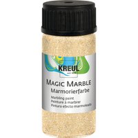 KREUL Magic Marble Marmorierfarbe - Glitzer-Gold von Gold